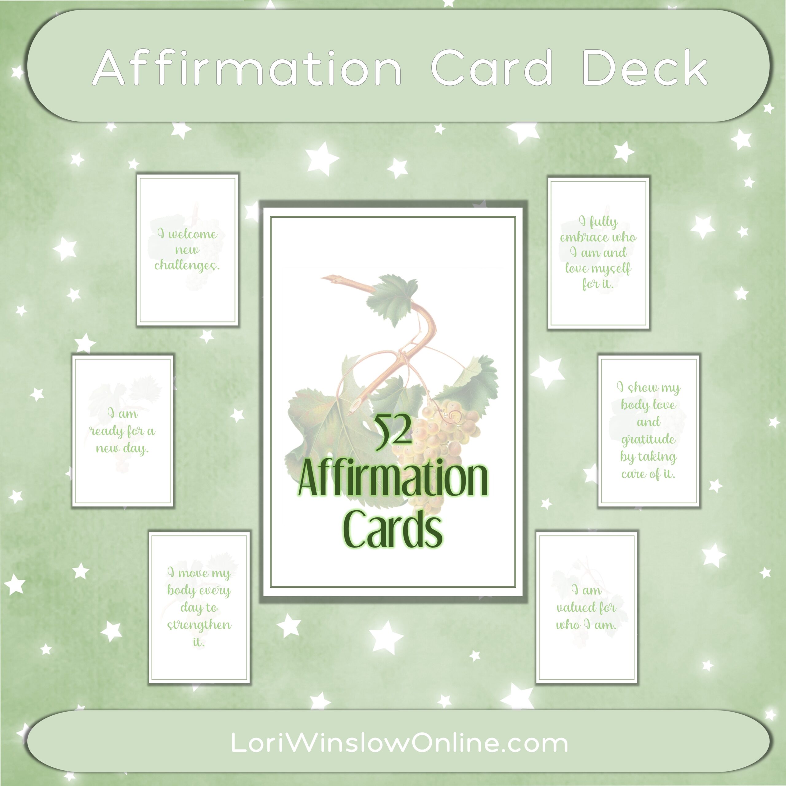 Oracle Card Deck Mockup