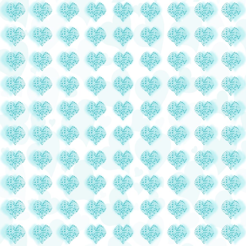Heart Pattern Digital Paper example