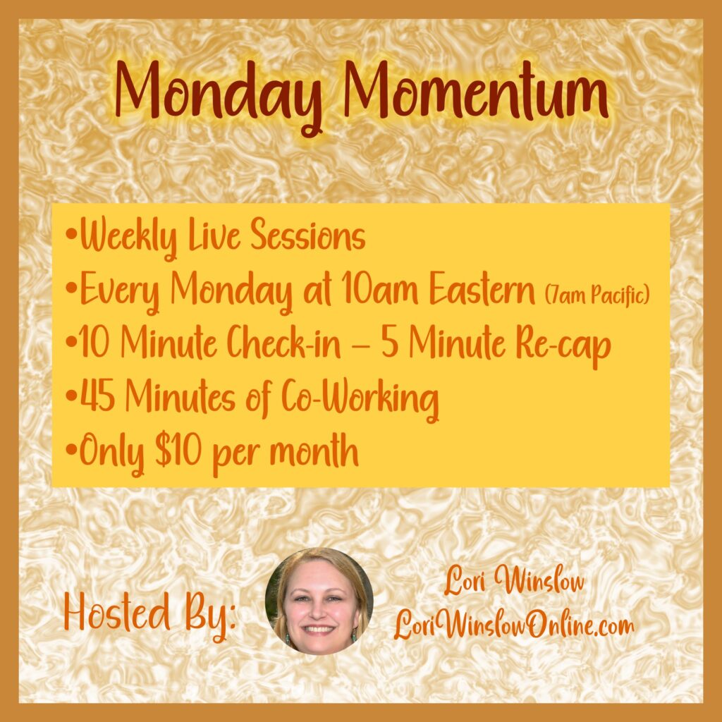Bullet Points of what is offered in the Monday Momentum membership