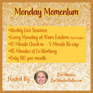 Bullet Points of what is offered in the Monday Momentum membership