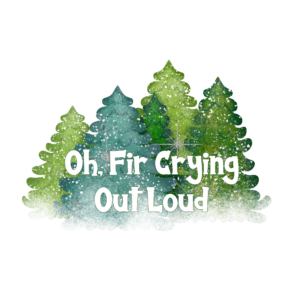 Christmas Fir Sticker BG Christmas Fir Sticker