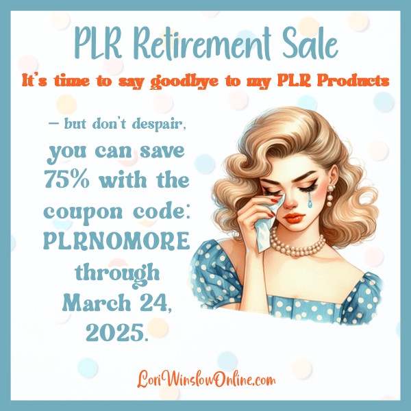 Retirement sale graphic